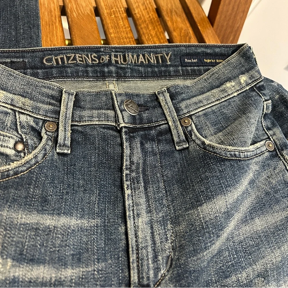 BRAND NEW w/TAGS ARITZIA CITIZENS OF HUMANITY ROCKET INDIE HR SKINNY ~ sz 24 - Picture 10 of 11